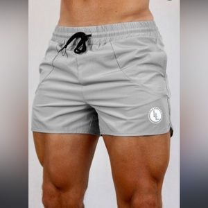Lumber Legs Grey Athletic Shorts